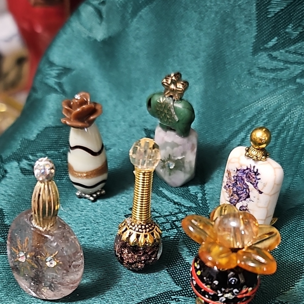 Elegant Miniature Perfume Bottle Collection